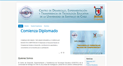 Desktop Screenshot of cedetec.cl